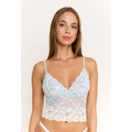 Riot Lace Cami in Aqua Ombre