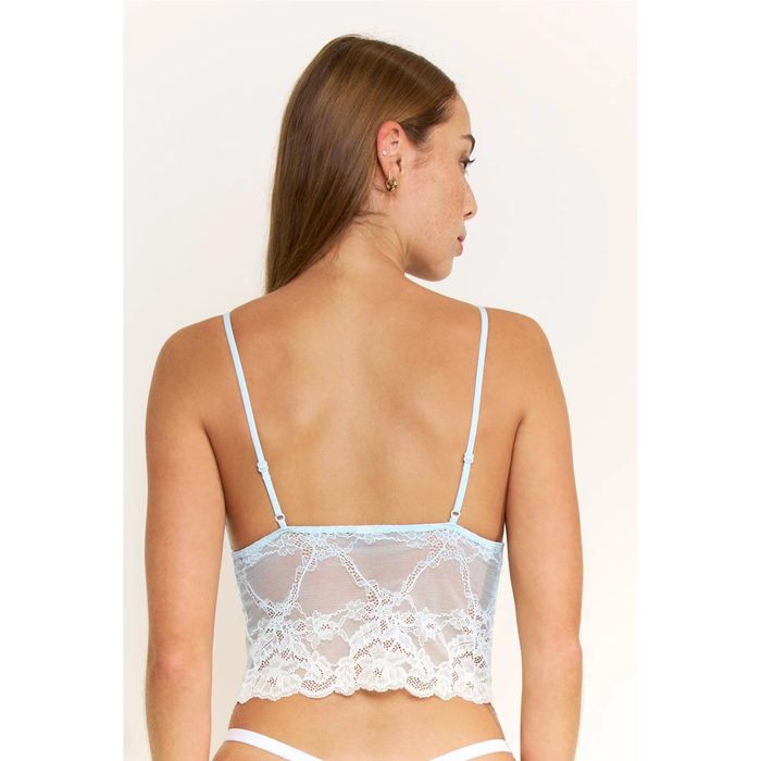 Riot Lace Cami in Aqua Ombre