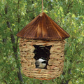 Roosting Pocket Bird House w/Cedar Roof 10 inch