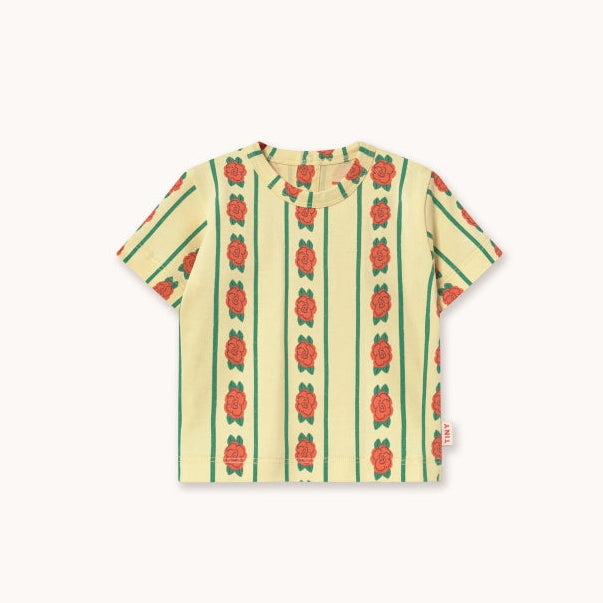 Rose Pattern Knitted Baby Tee - BABY