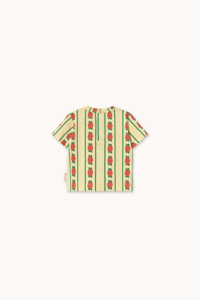 Rose Pattern Knitted Baby Tee - BABY