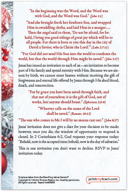 RSVP (Christmas, NKJV)