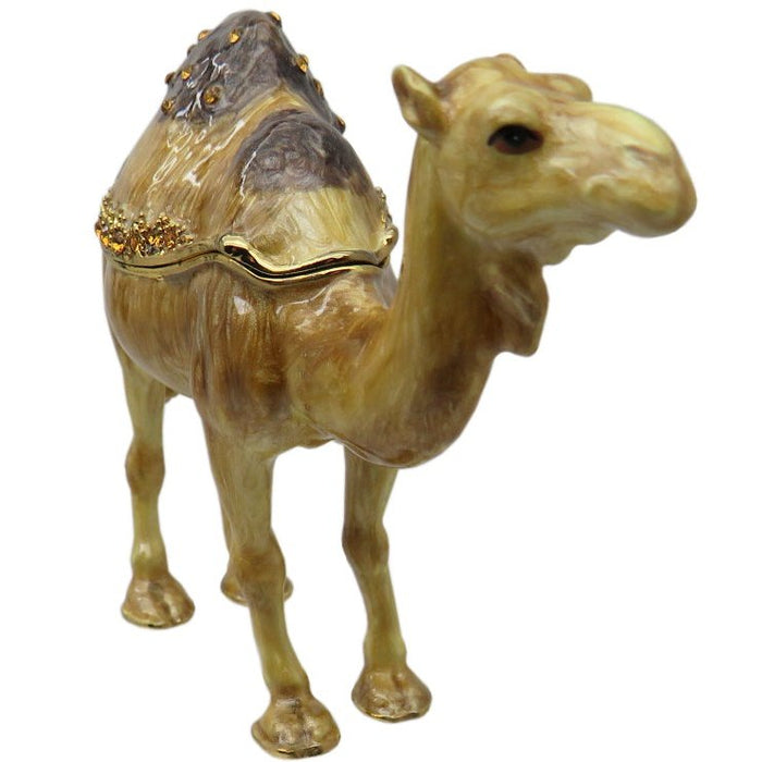 RUCINNI Camel Jeweled Trinket Box,