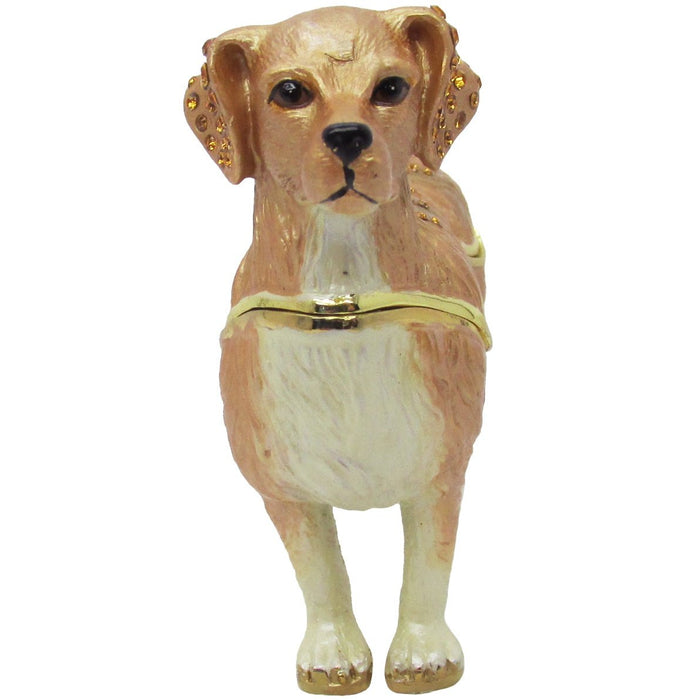 RUCINNI Dachshund Jeweled Trinket Box