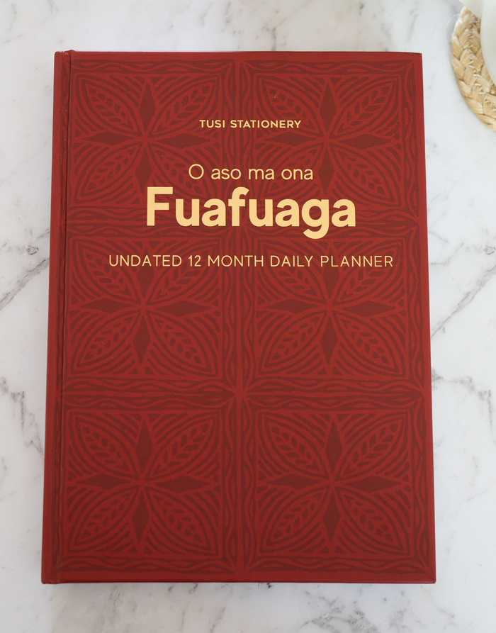 Samoan Undated 12-Month Planner
