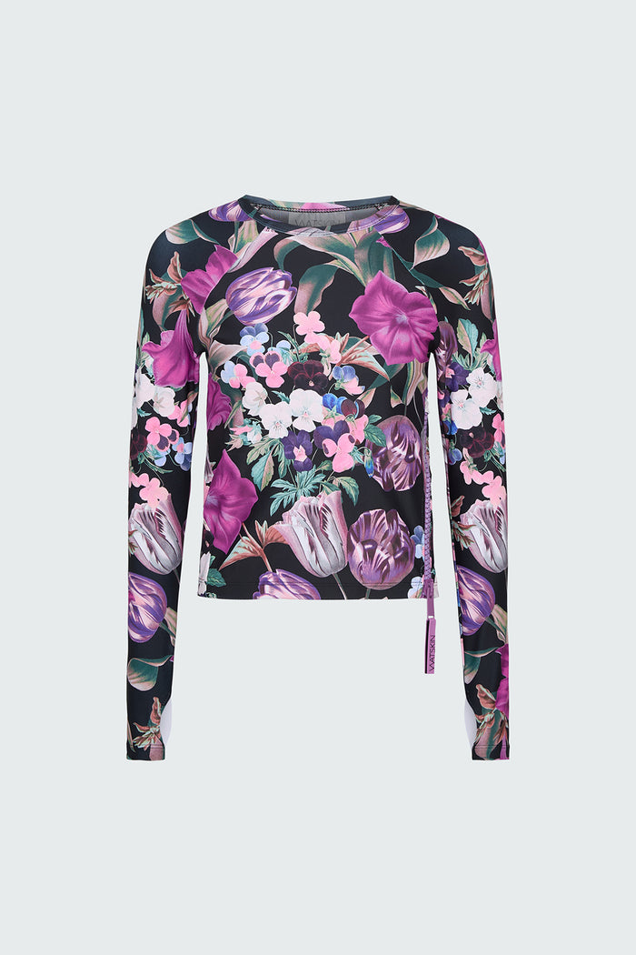 Image of Watskin Sasha tee in Orchid Bloom shown against a white background