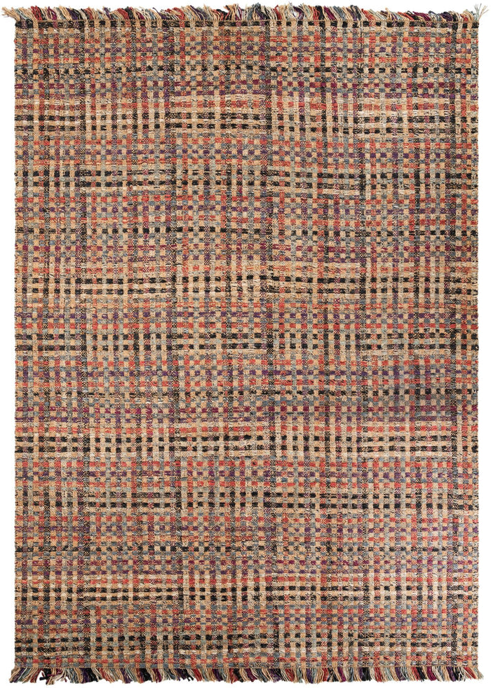 Savannah Jute Collection Area Rug - Malibu Rectangle Multi Main