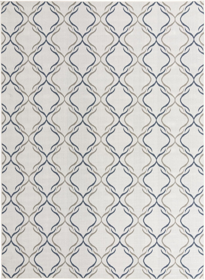 Savannah Pergola Collection Area Rug -  Meadow Rectangle Ivory  lifestyle 2