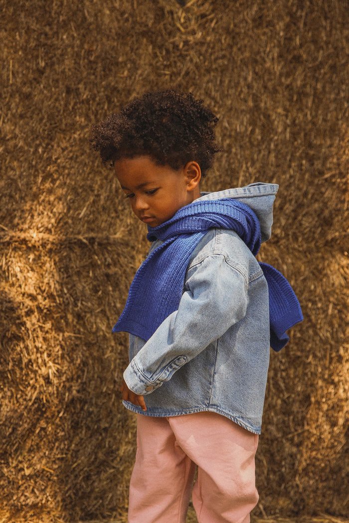 SCARF GUSTAVE - 1 tot 6y - Cobalt Blue