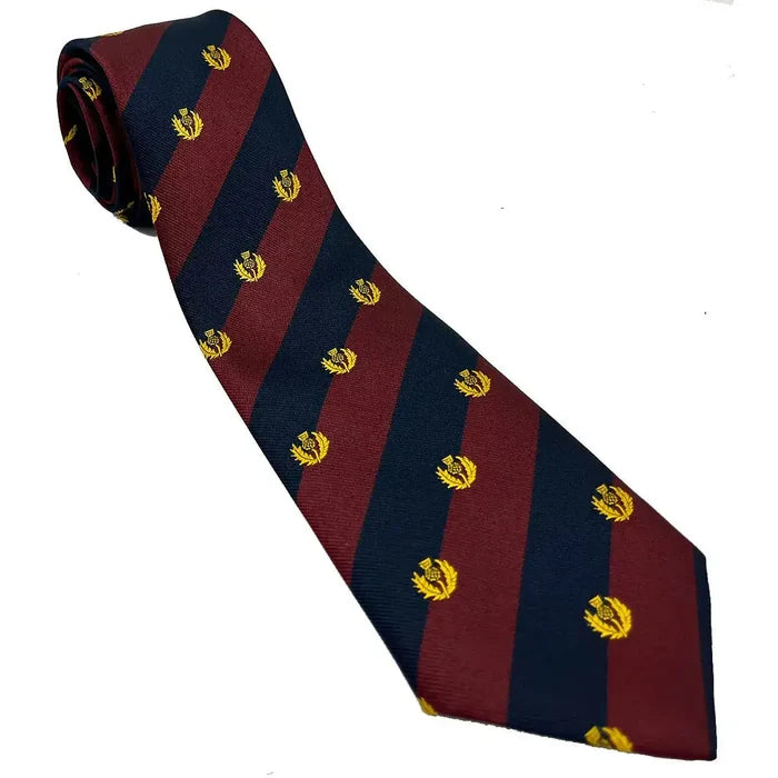 Scots Guards Crest Regimental Polyester Tie - John Bull Clothing  from  John Bull Clothing