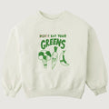 Serena Terry Pullover with Veggies Print