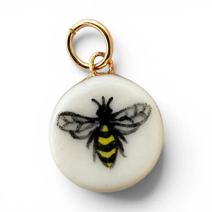Shà Parlé Bee Porcelain Charm