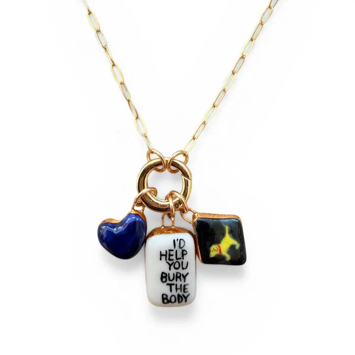 Shà Parlé "I'd Help You Bury the Body" Charm