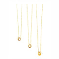 Shà Parlé Paperclip Chain with Charm Holder 20"-22"