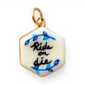 Shà Parlé "Ride or Die" Hexagon Charm