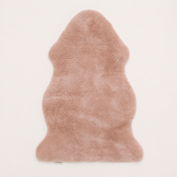 SHEEPSKIN PLAYMAT - Rose