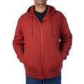 SHERPA-LINED BONDED THERMAL HOODED JACKET