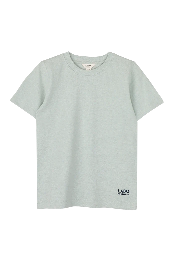 SHORTSLEEVE TEE GREEN MENTH MELAGE - KIDS