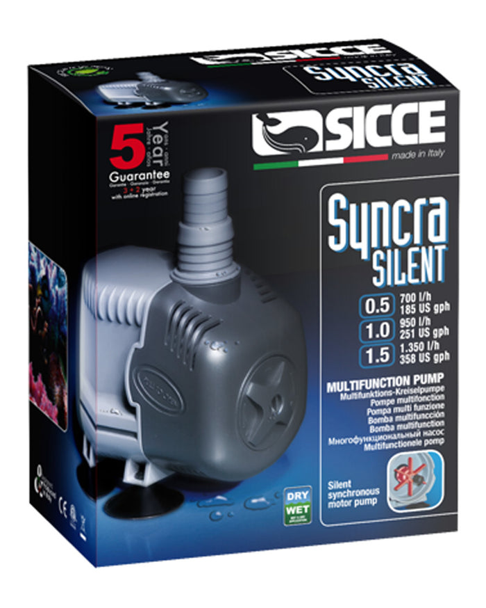 Sicce Syncra Silent 0.5 Pump (185 GPH)