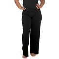 Signature Comfy Pant with Fold Down Waist in Black - Romantiques