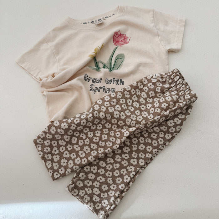 Signature Series Tee Flower - kids