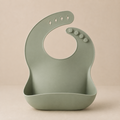 SILICONE BIBS - Cambridge Blue