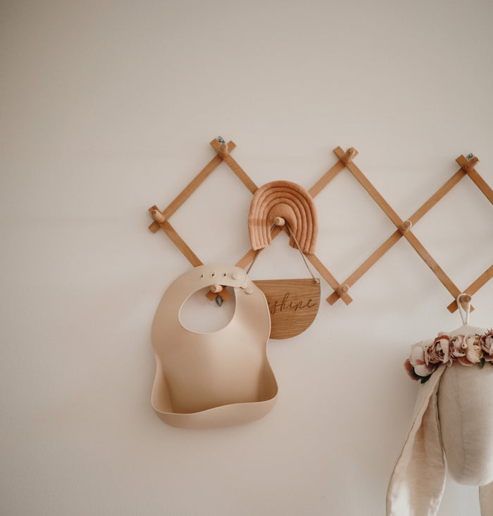 SILICONE BIBS - vanilla confetti