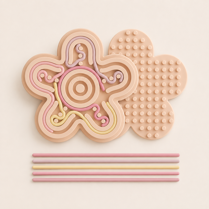 SILICONE SENSORY TOYS - pastel