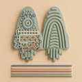 SILICONE SENSORY TOYS - rocket