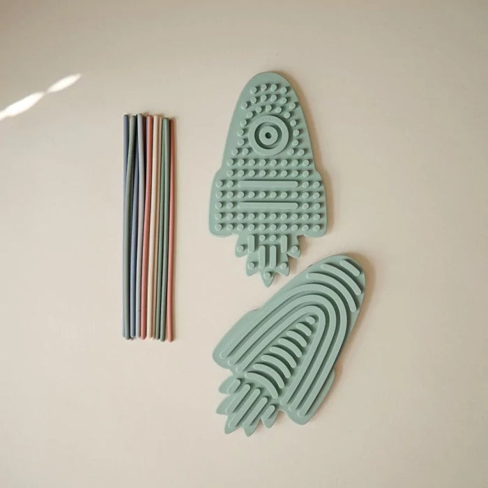SILICONE SENSORY TOYS - rocket