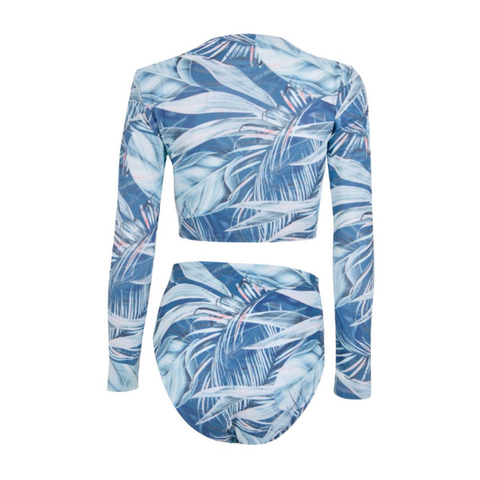 Silver Botanical Seamless Bottoms