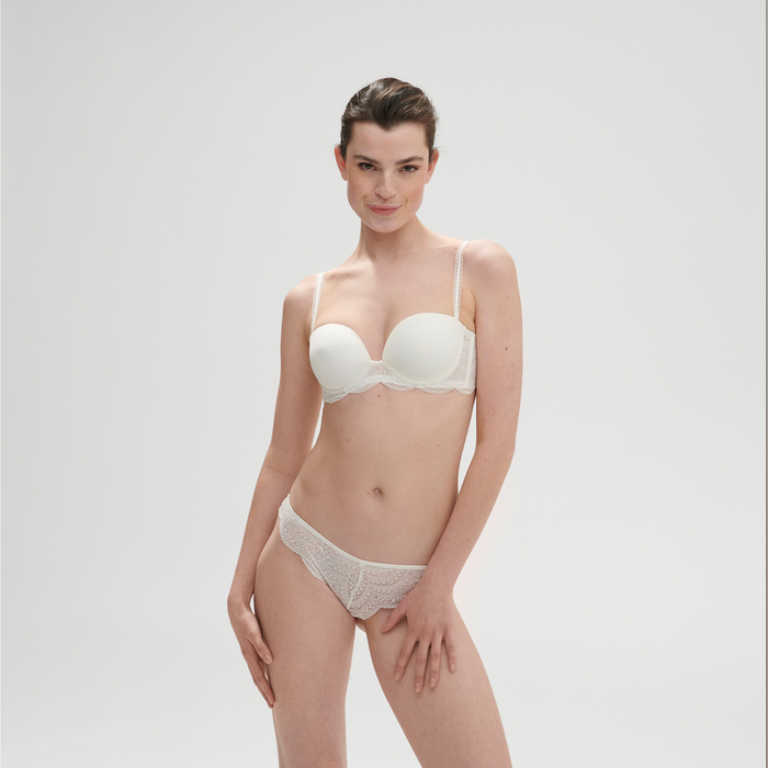 Simone Perele Karma Tanga in Ivory