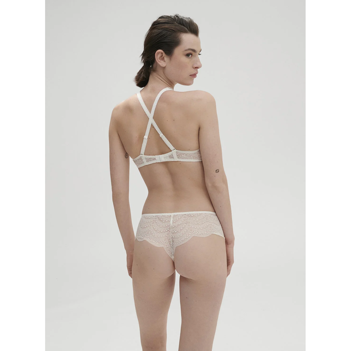 Simone Perele Karma Triangle Bralette in Ivory