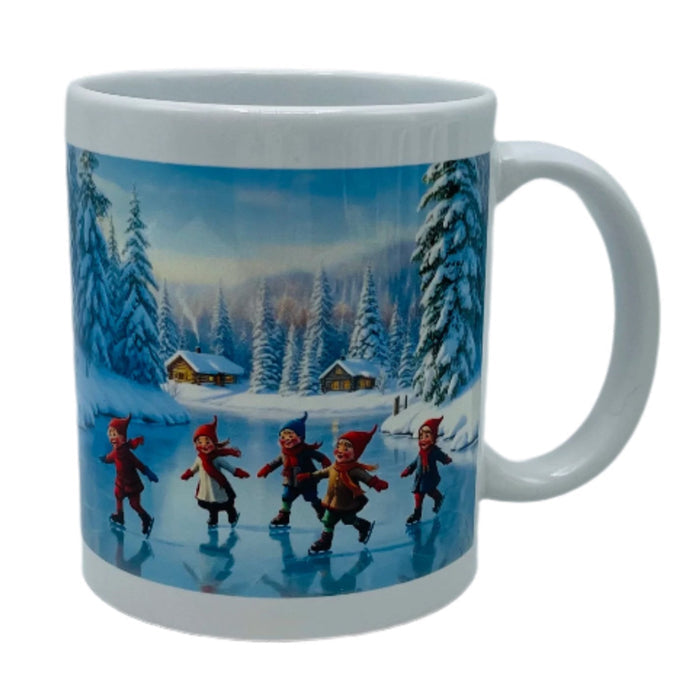 Skating Children Coffee Mug