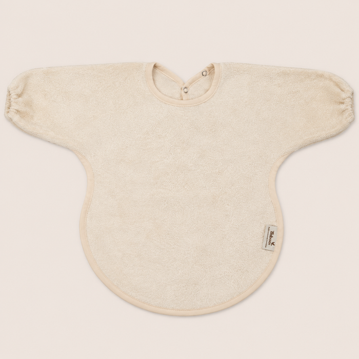 SLAB MET MOUWEN - mét elastiek - Frosted Almond