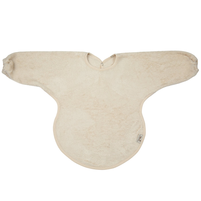 SLAB MET MOUWEN - mét elastiek - Frosted Almond
