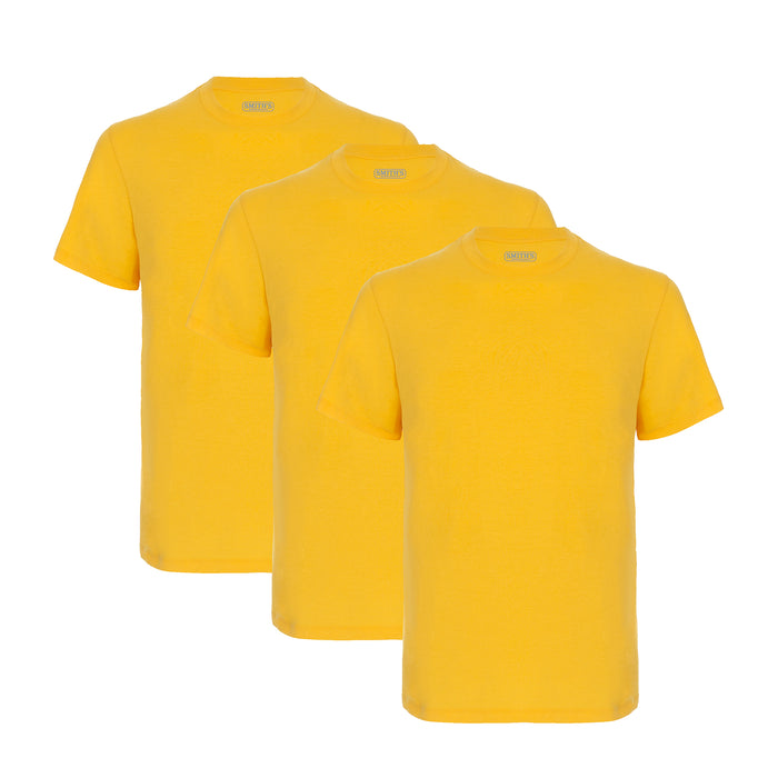Smiths 3-pack Quick Dry Crew Neck Tees Mens Style : Sm4665pk3