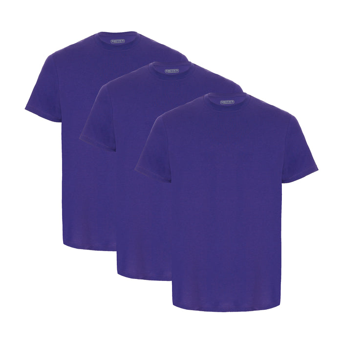 Smiths 3-pack Quick Dry Crew Neck Tees Mens Style : Sm4665pk3