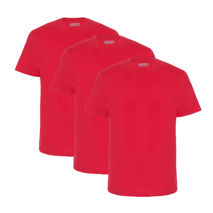 Smiths 3-pack Quick Dry Crew Neck Tees Mens Style : Sm4665pk3