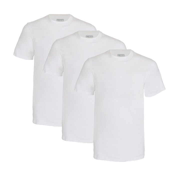 Smiths 3-pack Quick Dry Crew Neck Tees Mens Style : Sm4665pk3