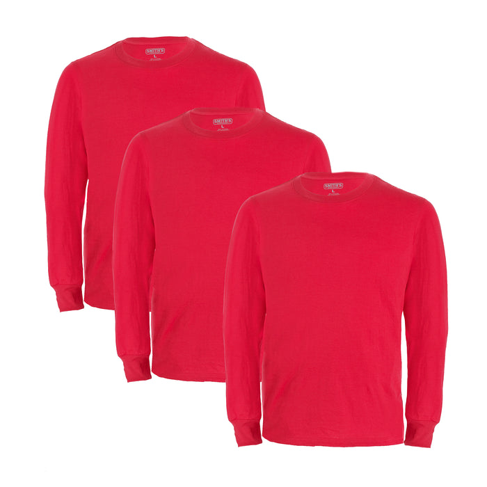 Smiths 3-pack Quick Dry Crew Neck Tees Mens Style : Sm4668pk3