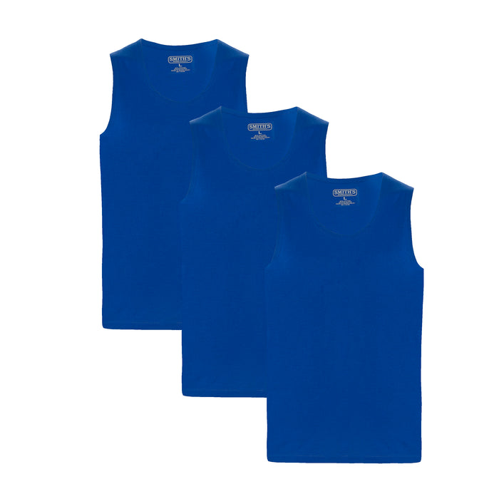 Smiths 3-pack Quick Dry Tank Tops Mens Style : Sm4670pk3