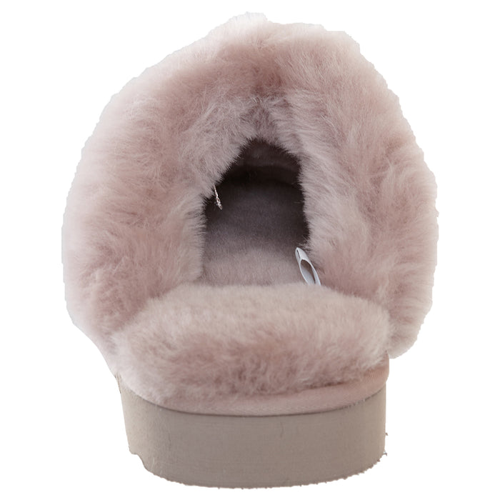 Smith's Work Wear Geninue Plush Australian Shearling & Suede Mule Slippers Womens Style : Wsm30020