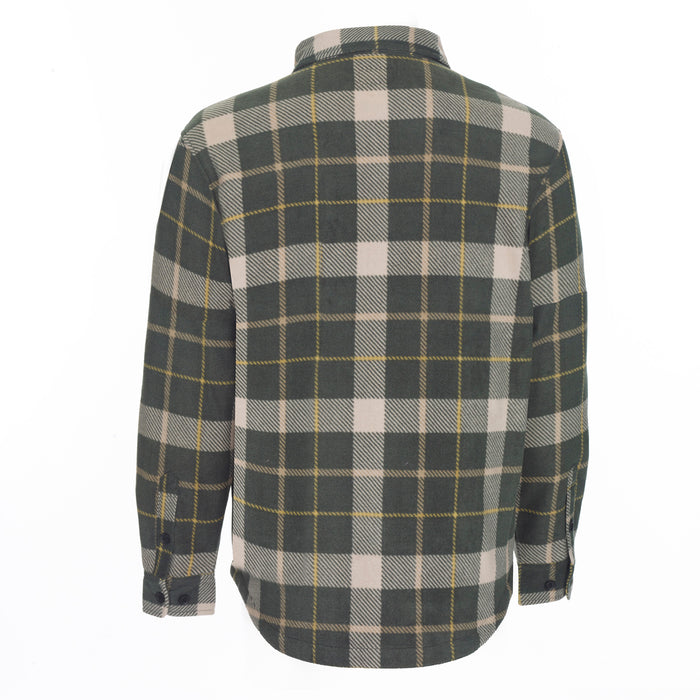 Smith's Work Wear Men Sprinted Micro Fleece Sherpa Lined Shirt Jkt Mens Style : S4564-375