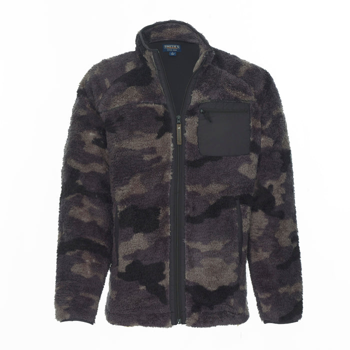 Smith's Work Wear Mens Butter Sherpa Full Zip Jkt W/3 Zip Pocket & Poly Trim Mens Style : S5502c