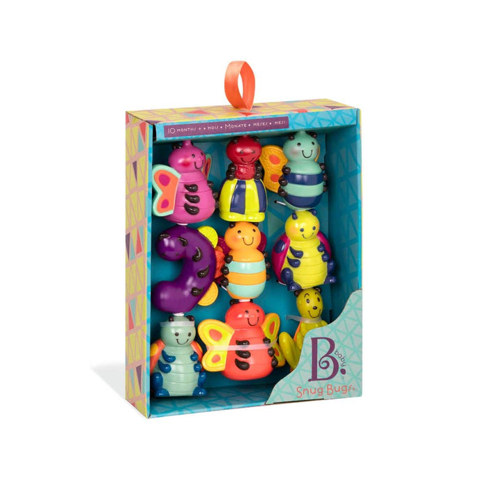 Snap-together bug toys