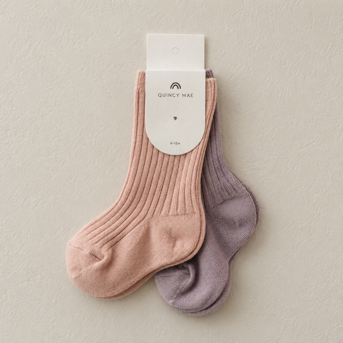 SOCK SET - MELON, LAVENDER