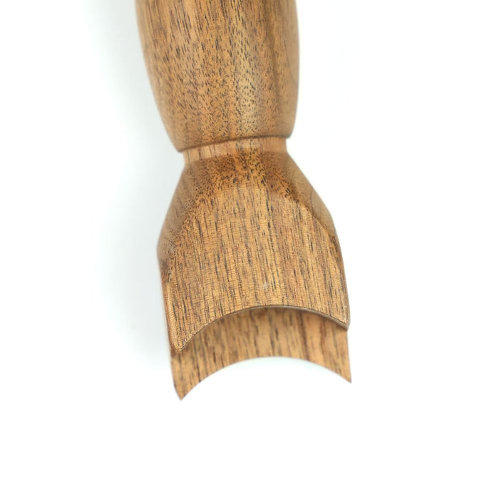 Sole Edge Iron - Solid Walnut Wood