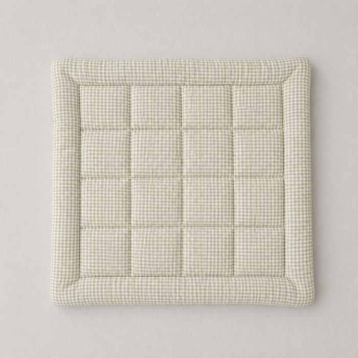 SPEELMAT MINT TEA VICHY - 120X120
