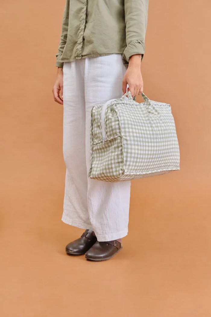 SPEELMAT MINT TEA VICHY - 120X120
